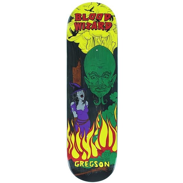 BLOOD WIZARD TEAM WSOD WOOD DECK 8.50"