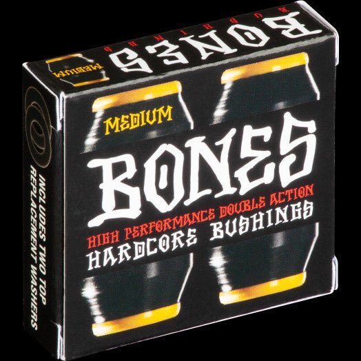 BONES BUSHINGS HARDCORE BLACK MED