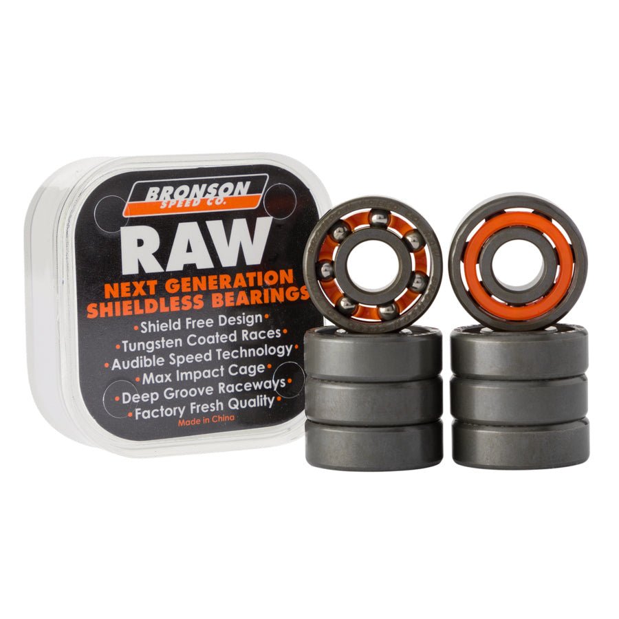 BRONSON RAW BEARINGS 8 PK