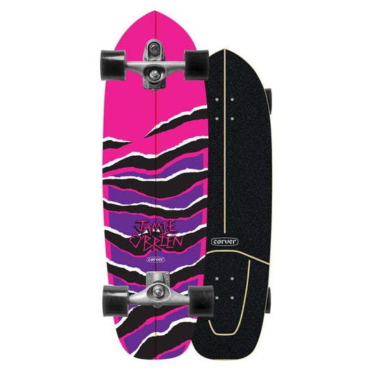Carver C7 JOB Pink Tiger 32.5" Surfskate - Surfskate - Completes