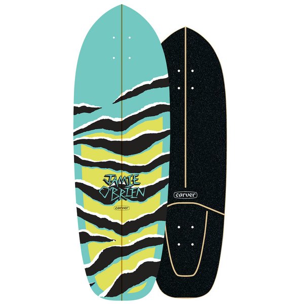Carver JOB Aqua Tiger 31 wb17 Surfskate Deck - Surfskate - Decks
