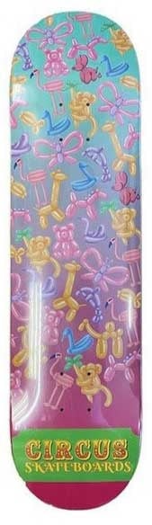 Circus - Balloon Animals - 8.0 Deck - Skateboard - Decks