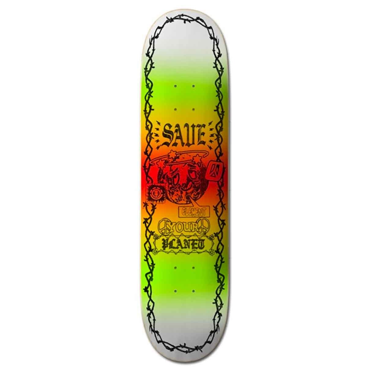 EL Planet Save 8.25 Deck - Skateboard - Decks