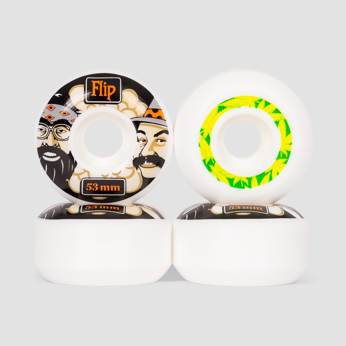 Flip 99a Cutback Toms Friends 53mm (White/Black) - Skateboard - Wheels