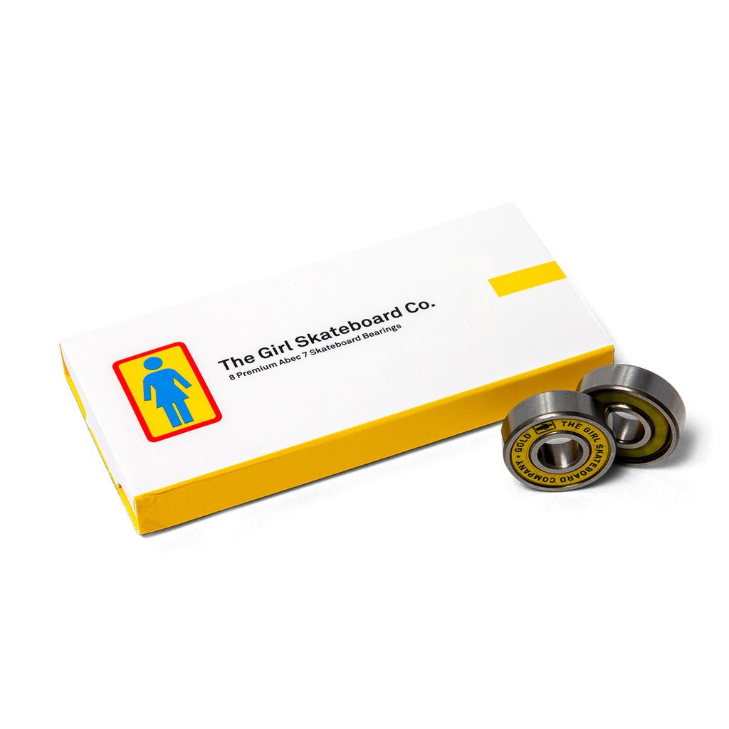 Girl Abec 7 Bearings Gold - Skateboard - Bearings
