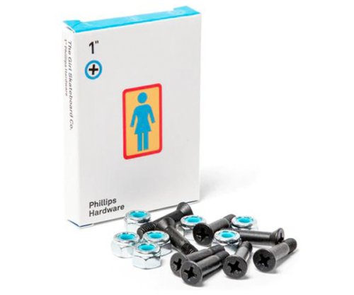 Girl Phillips Hardware 1" - Skateboard - Hardware