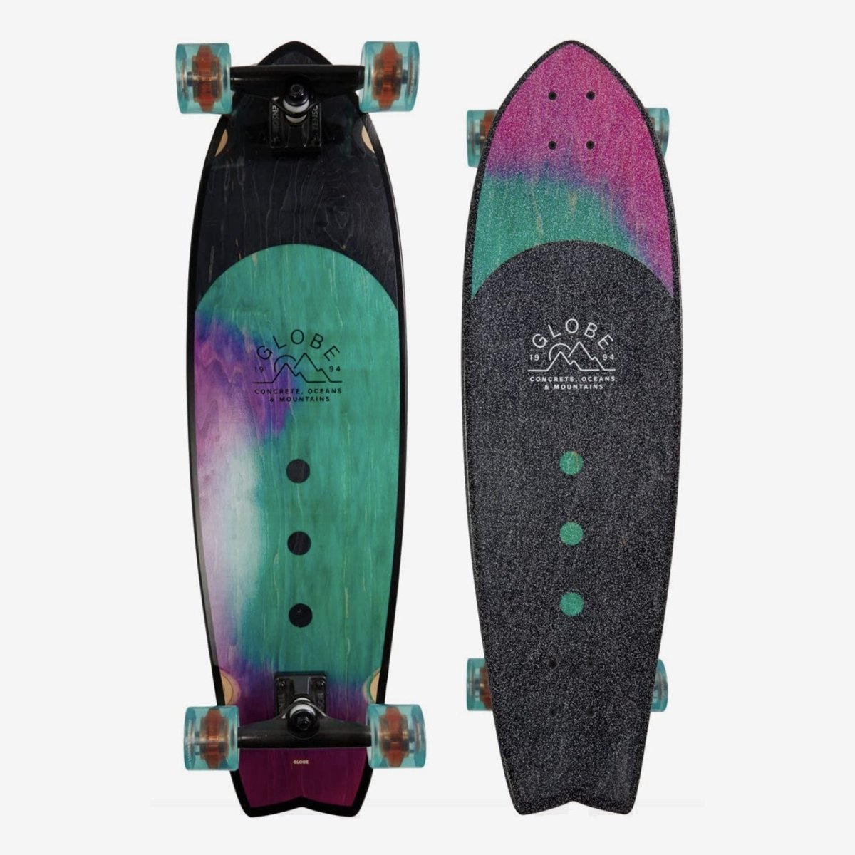 GLOBE Chromantic Complete-33 Washed Aqua - Cruiser - Completes