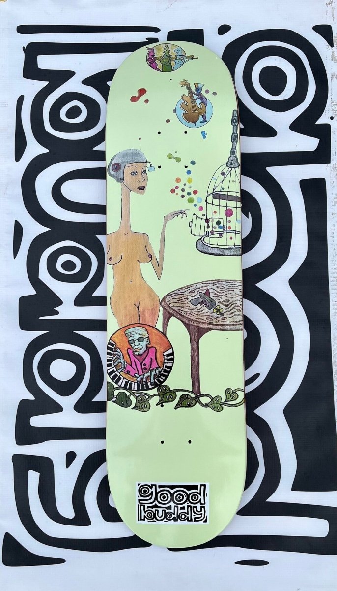 Goodbuddy Mission Detail 8.38” x 32.12” 14.37WB - Skateboard - Decks