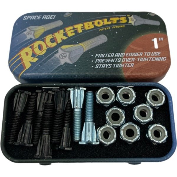 Grind King Rocket Bolts 1" HW - Skateboard - Hardware