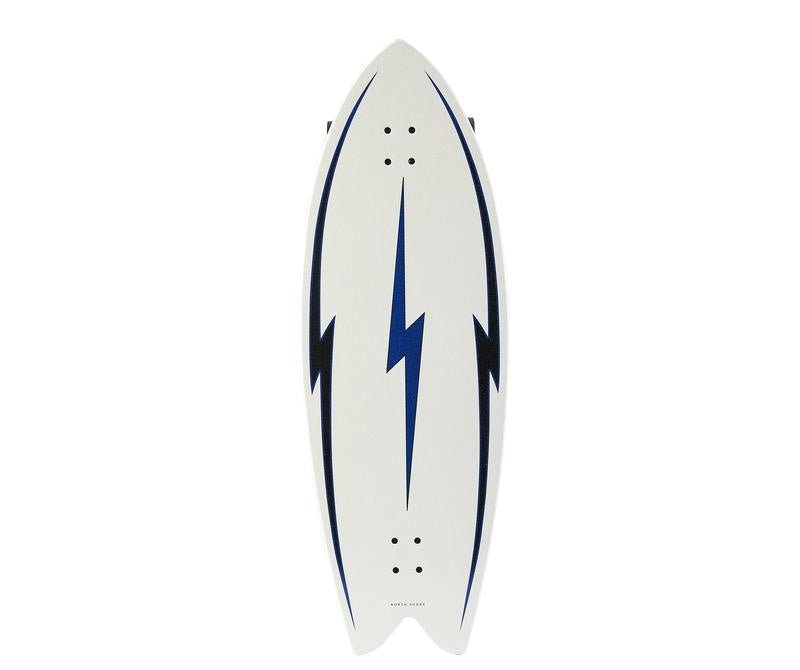 Hamboard Pescadito - Surfskate - North Shore White - 43" - HST200 - Surfskate - Completes