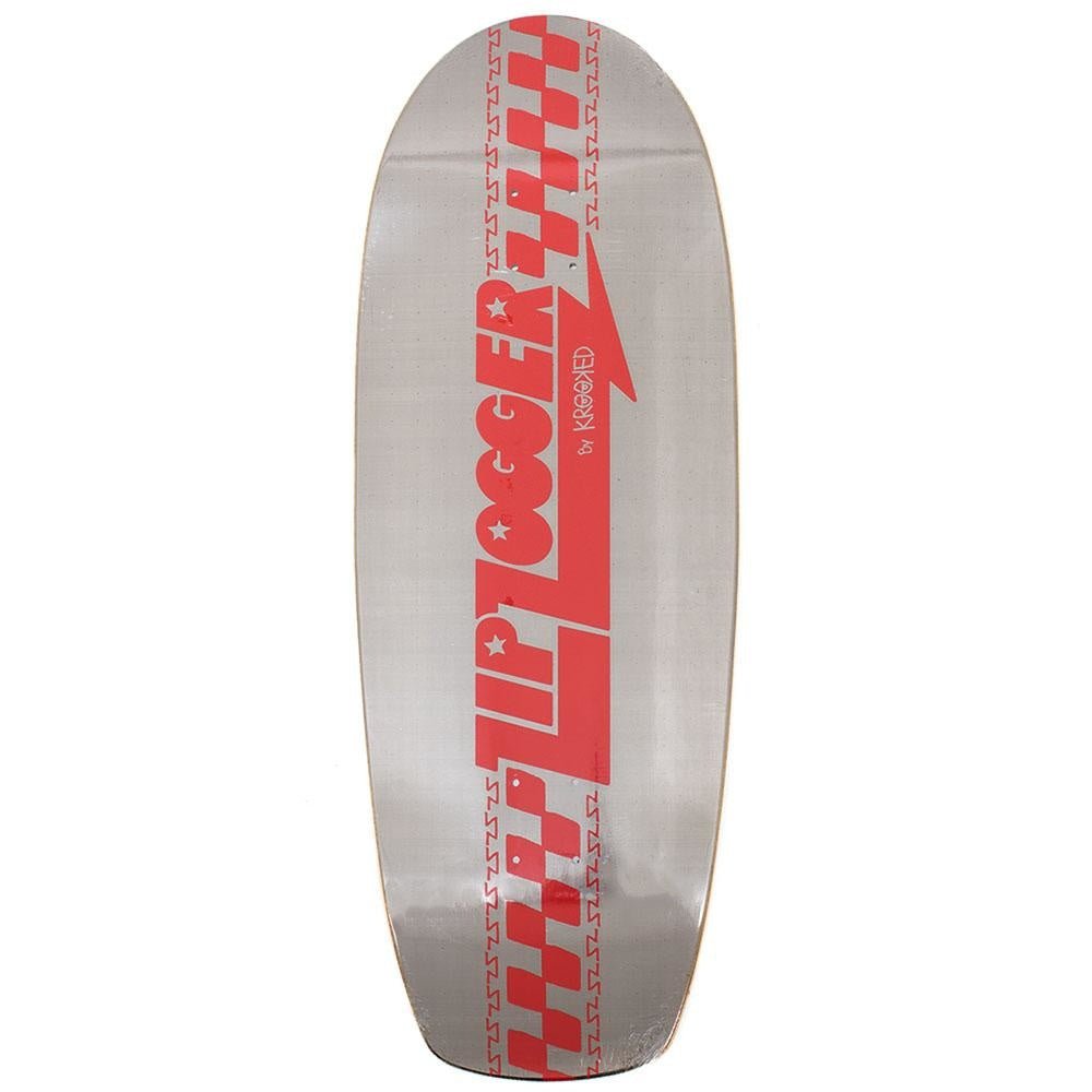 KRK TEAM ZIP ZOGGER BLACK FOIL DECK-10.75 - Skateboard - Decks