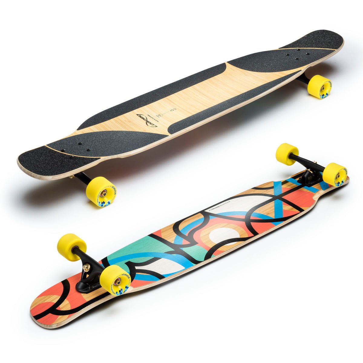 Loaded Bhangra V2 CMP Stimulus Yellow Flex2 90-190lbs 48.5" - Longboard - Completes