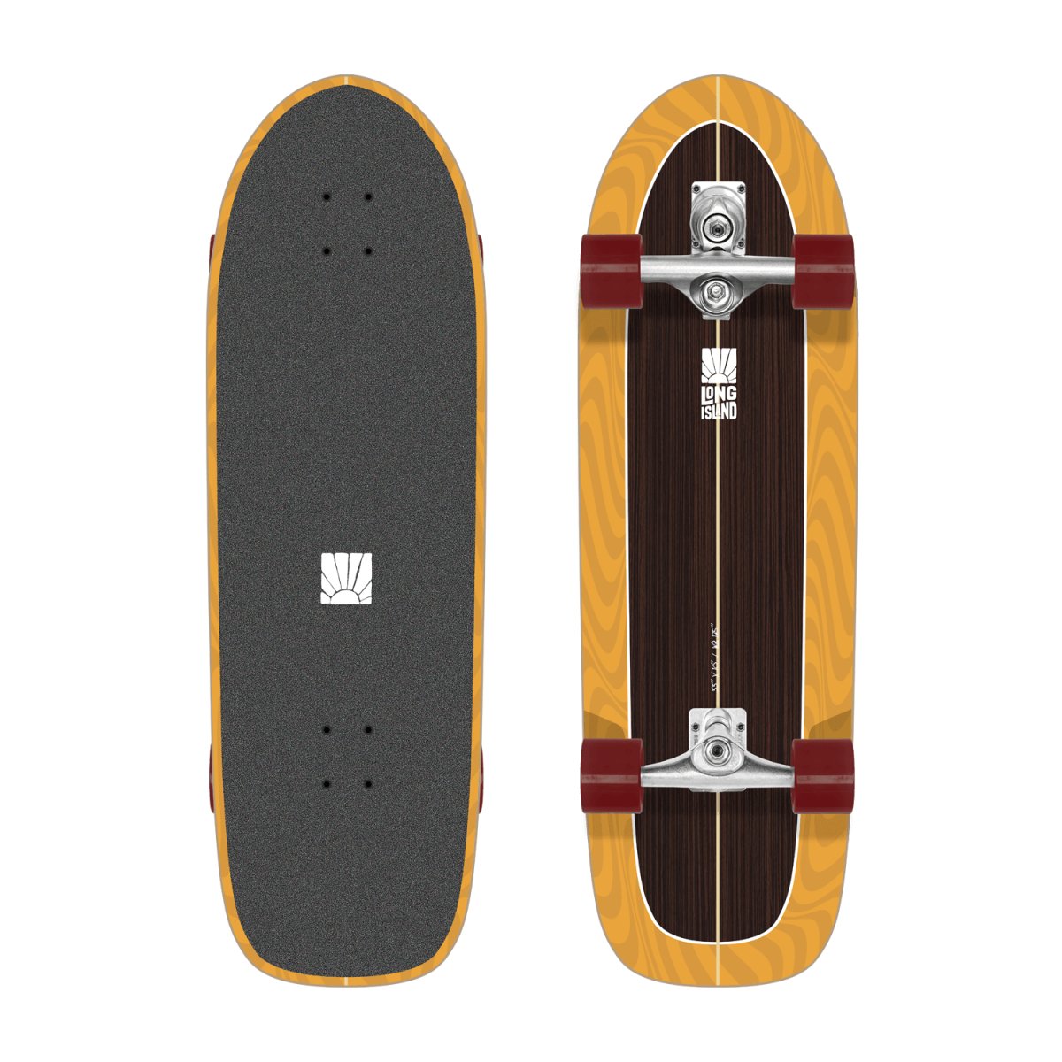 Long Island Surf Mossel 33 Surfskate WB17.5 - Surfskate - Completes