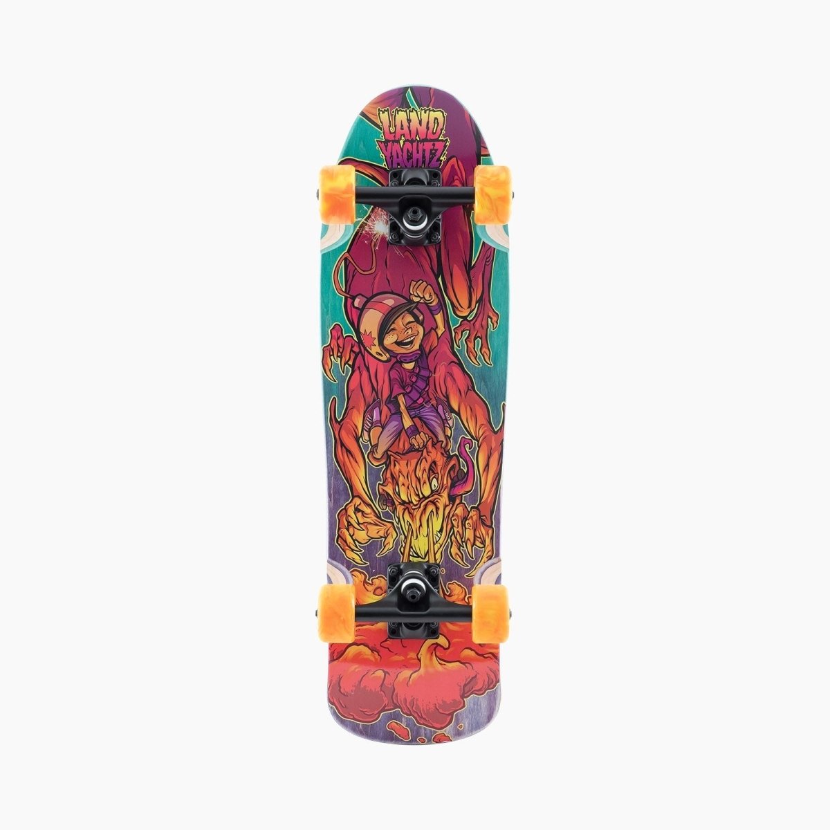 LY BOTTLE ROCKET-DRAGON SURFER DECK 27.32"x 8.0" - Cruiser - Decks