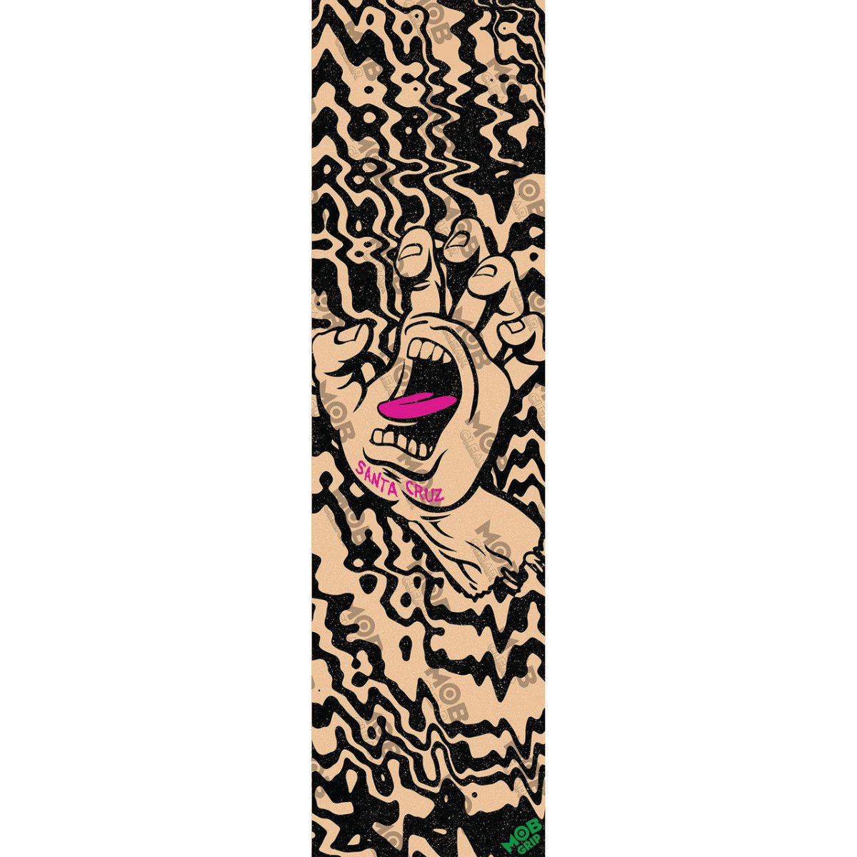 MOB SC Acidic Hand CLEAR Grip Tape 9x33 - Skateboard - Griptape