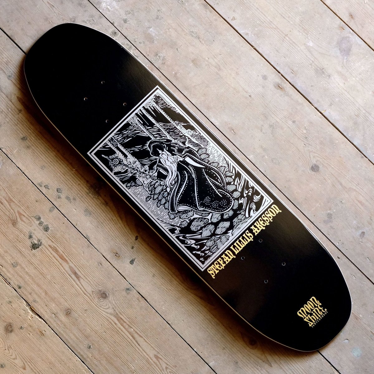 MOONSHINE AKESSON DRUID DECK-7.3"x28.5 - Skateboard - Decks