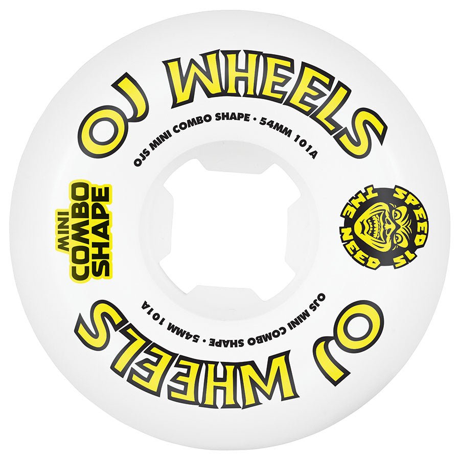 OJ 101a Team Line Mini Combo 54mm - Skateboard - Wheels