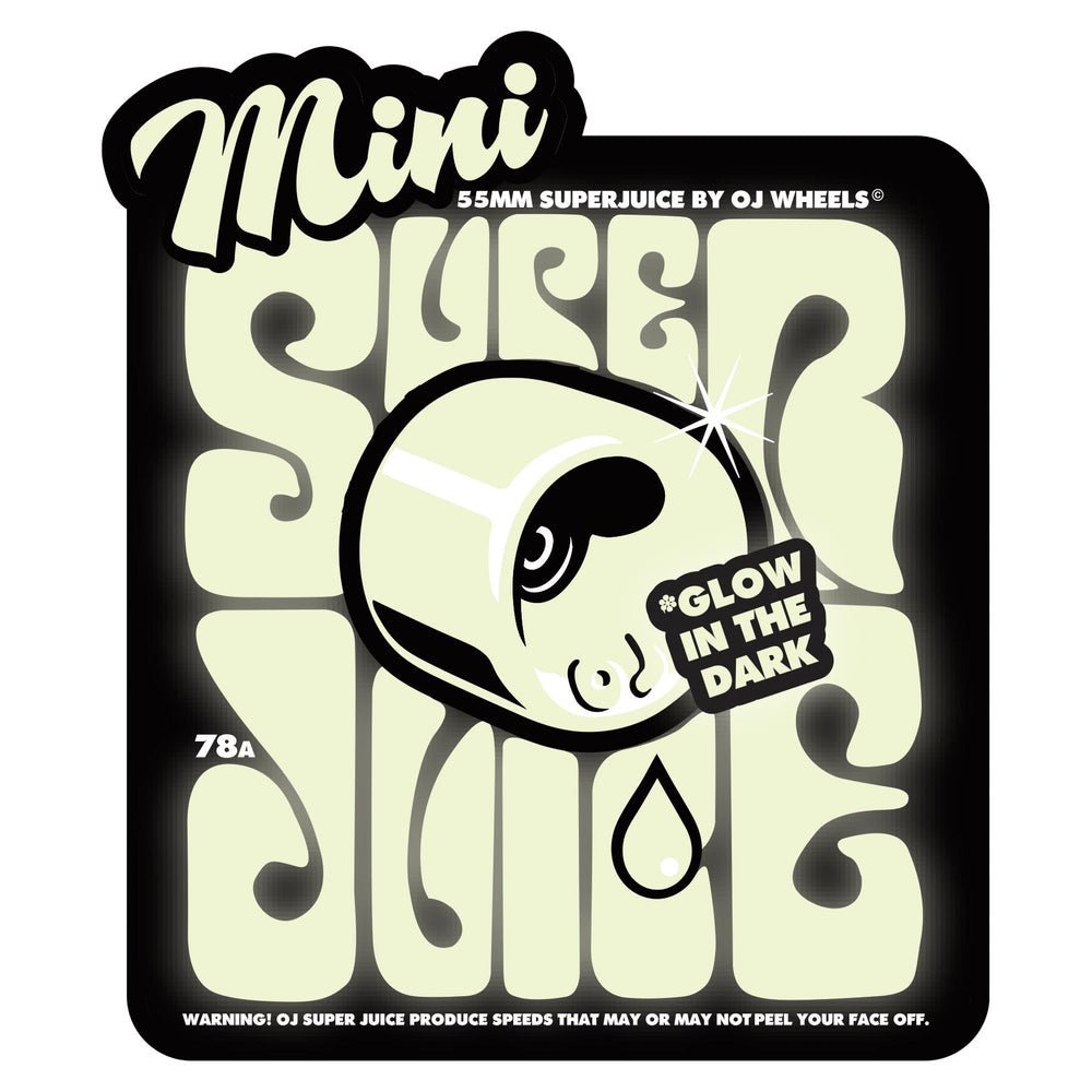 OJ 78a Mini Super Juice 55mm GITD - Skateboard - Wheels