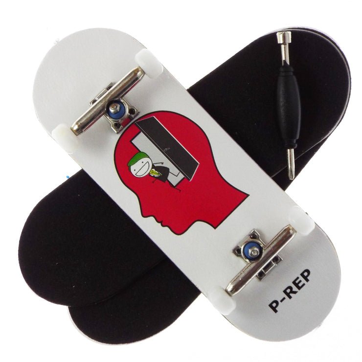 P-REP 32x97 Chromite Cmp - Larry TS - Fingerboard - FB Complete