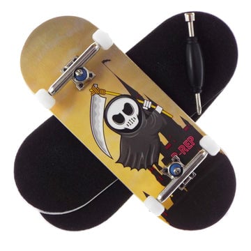P-REP 32x97 Chromite Cmp - Little Reaper - Fingerboard - FB Complete