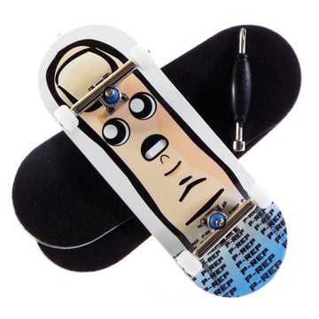 P-REP 34x97 Chromite Cmp - Finn - Fingerboard - FB Complete