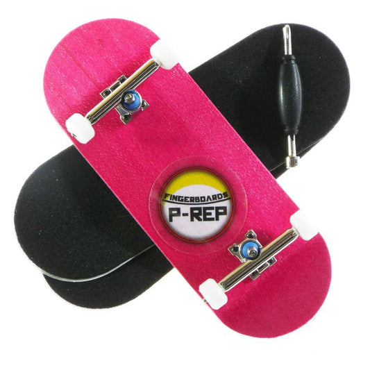P-REP 34x97 Chromite Cmp - Pink - Fingerboard - FB Complete