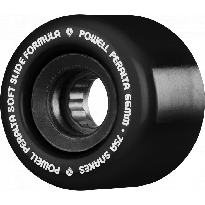 Pwl/P 75a Snakes 66mm (Black/White) - Skateboard - Wheels