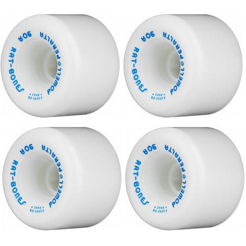 Pwl/P 90a Rat Bones 60mm (White) - Skateboard - Wheels