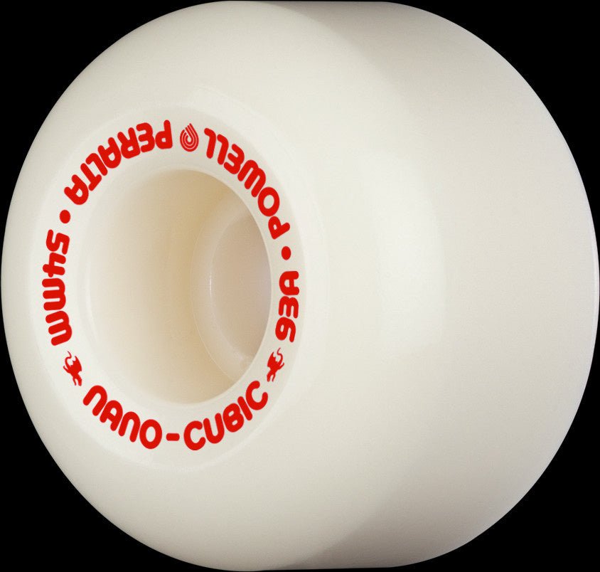 Pwl/P Dragon AA Nano Cubic 54x36.5mm 93a (Off White/Red) - Skateboard - Wheels