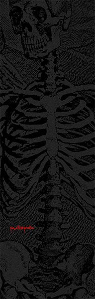 PWL/P GRIP SHEET 10.5x33 SAS Skeleton - Skateboard - Griptape