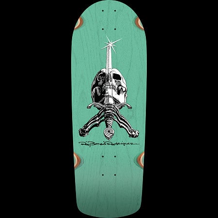 PWL/P Rodriguez Snub - 10x28.25 Dk Teal wb16.625 - Skateboard - Decks