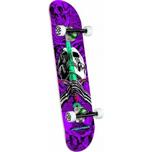 PWL/P SKULL & SWORD COMPLETE-7.5 Purple - Skateboard - Completes