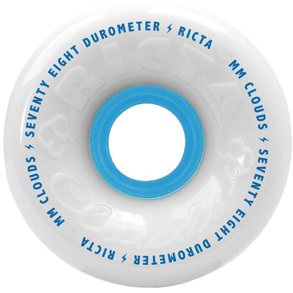 Ricta 78a Clouds 60mm (White) - Skateboard - Wheels