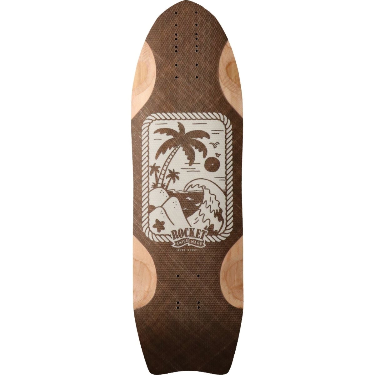 Rocket Surf Scout 30.5 x 9.25 Deck WB16-19 - Surfskate - Decks