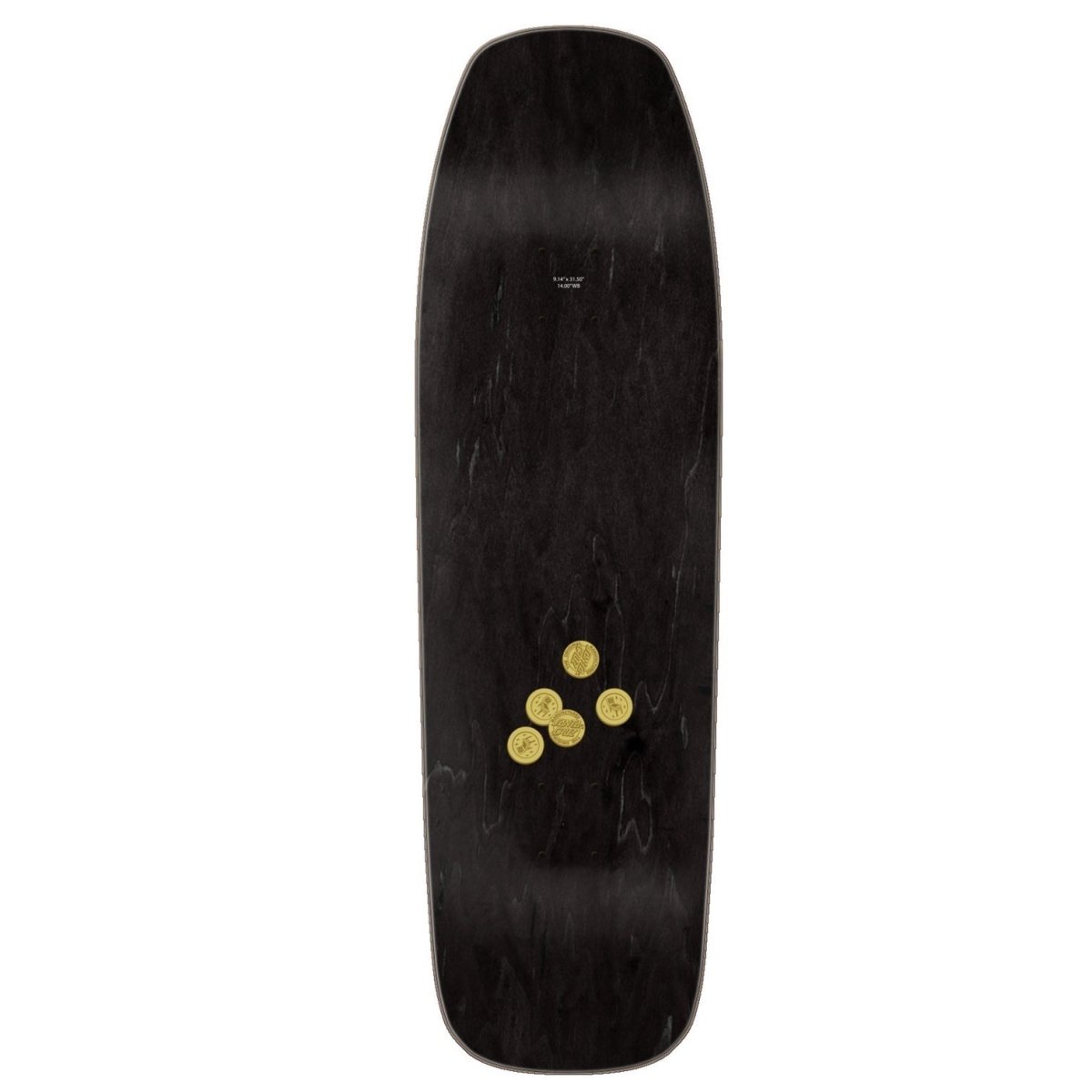 SC Delfino Pinball Shaped 9.14" Deck wb14.0 - Skateboard - Decks