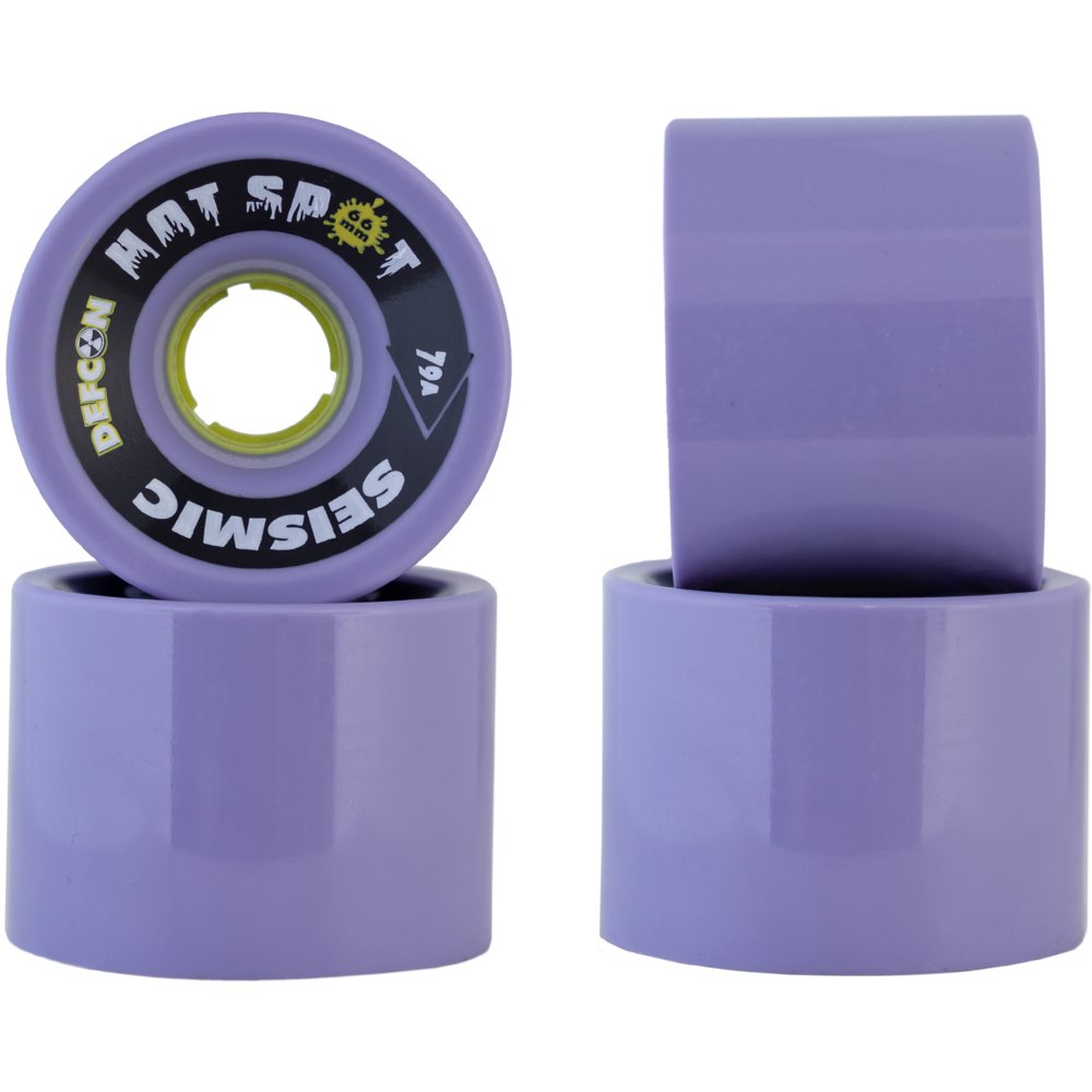 Seismic Hot Spot 66mm 79a Plum Defcon Wheels - Skateboard - Wheels