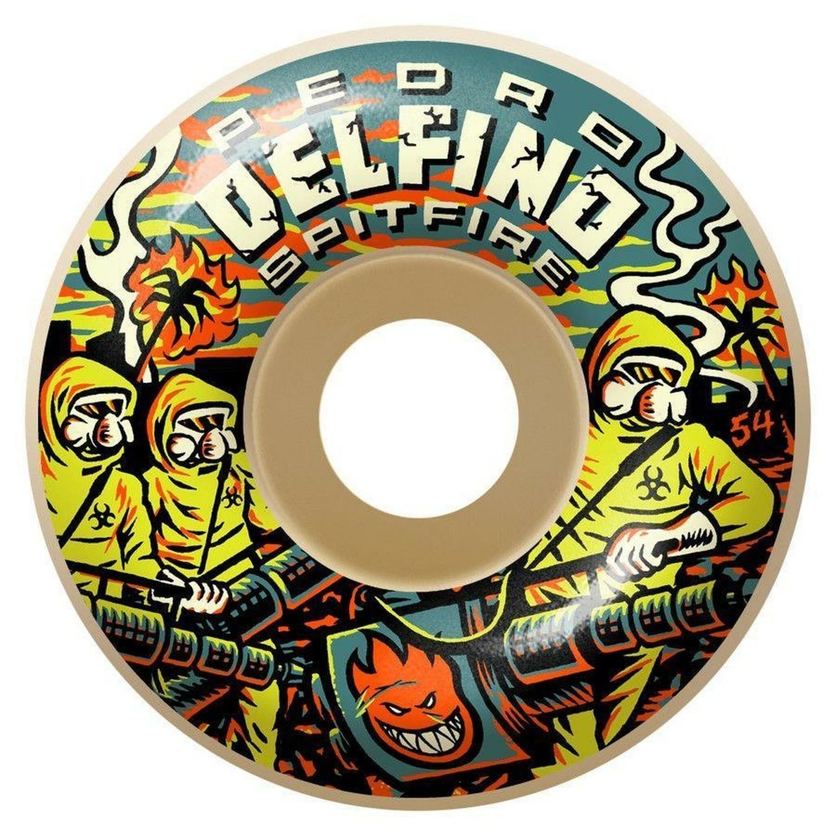 SF F4 99a Delfino Classic 54mm - Skateboard - Wheels