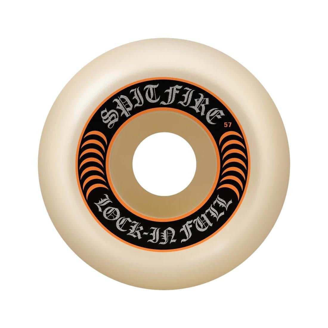 SF F4 99a Lock In Full 55mm (White/Orange) - Skateboard - Wheels