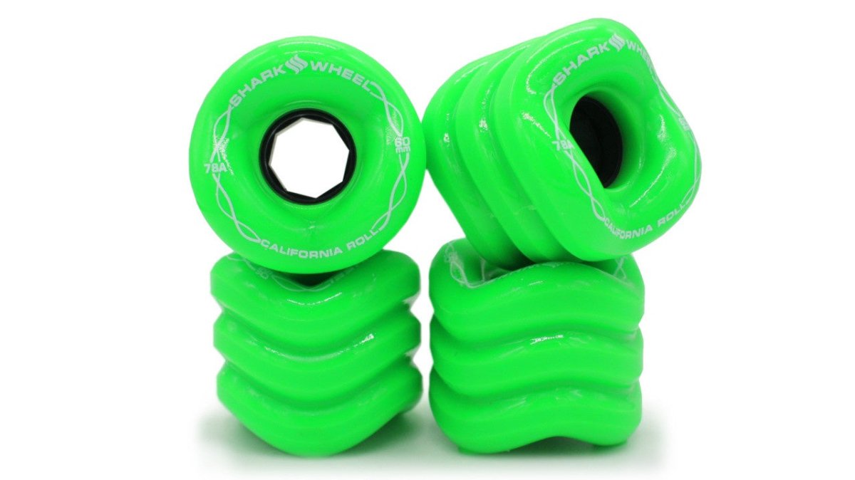 Shark 60MM 78A Gecko Green - Skateboard - Wheels