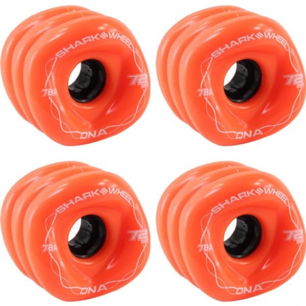 SHARK DNA 72mm 78a Orange - Skateboard - Wheels