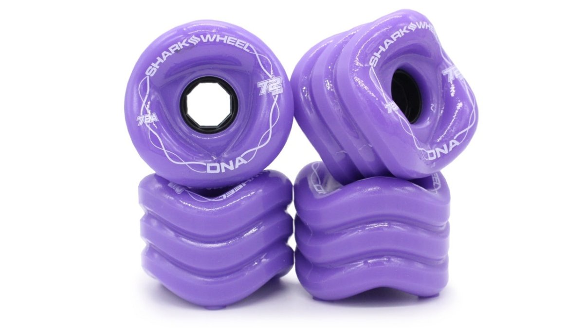 SHARK DNA 72mm 78a PURPLE - Skateboard - Wheels