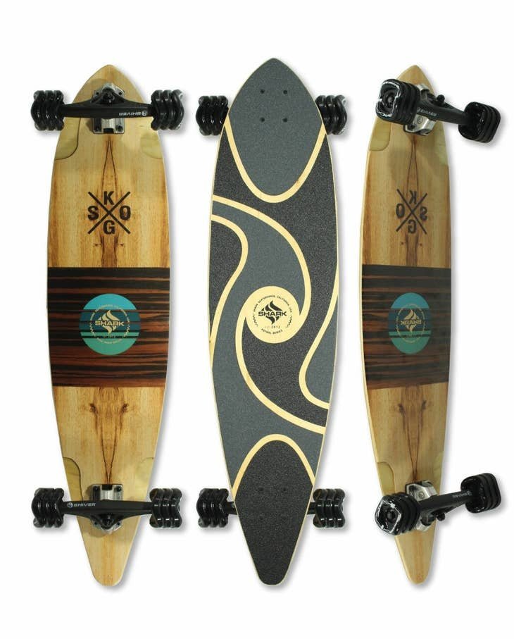 Shark Skogger Pintail Longboard 38" - Longboard - Completes