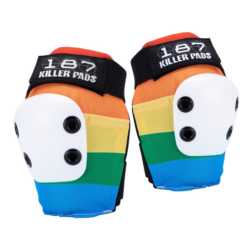 Slim Elbow Rainbow - X-Small - Gear - Pads