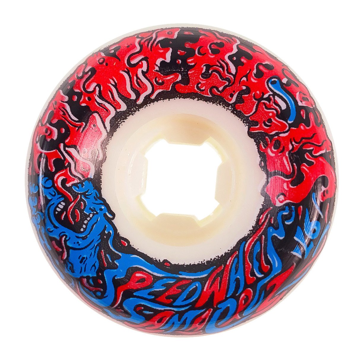 Slime Balls 97a Vomit Mini II 53mm (White) - Skateboard - Wheels