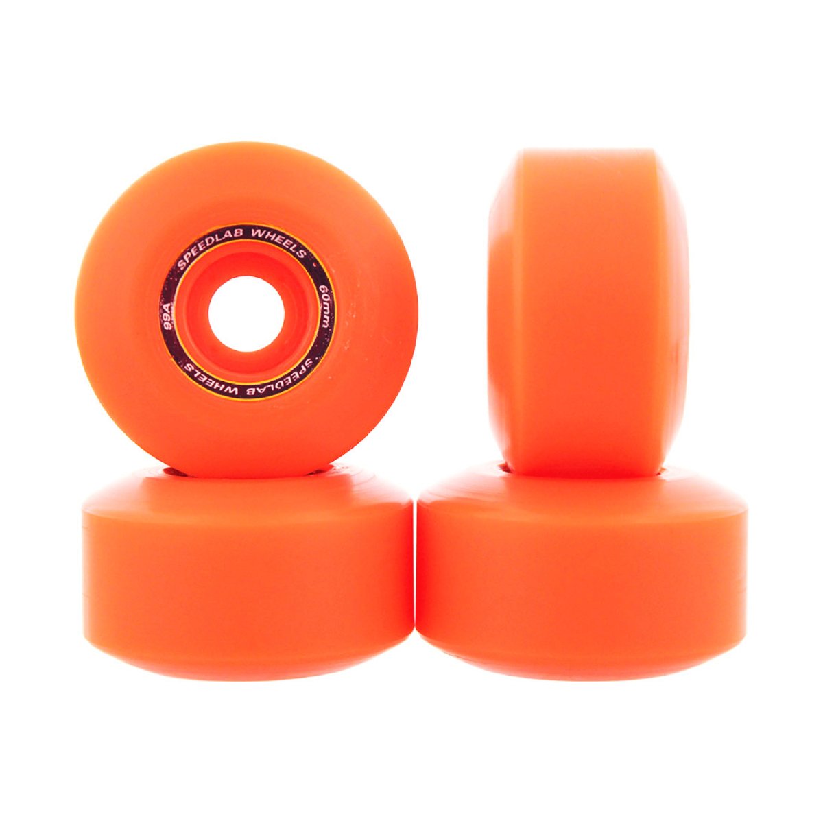 SPEEDLAB 99a Juggernautz 60mm (Orange) - Skateboard - Wheels