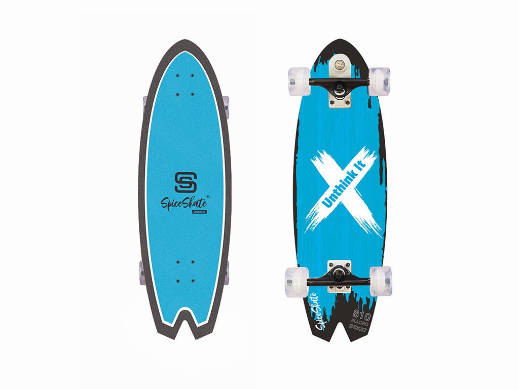 SpiceSkate ALLORO 810 Oktosurf 31.8" Surfskate - Surfskate - Completes