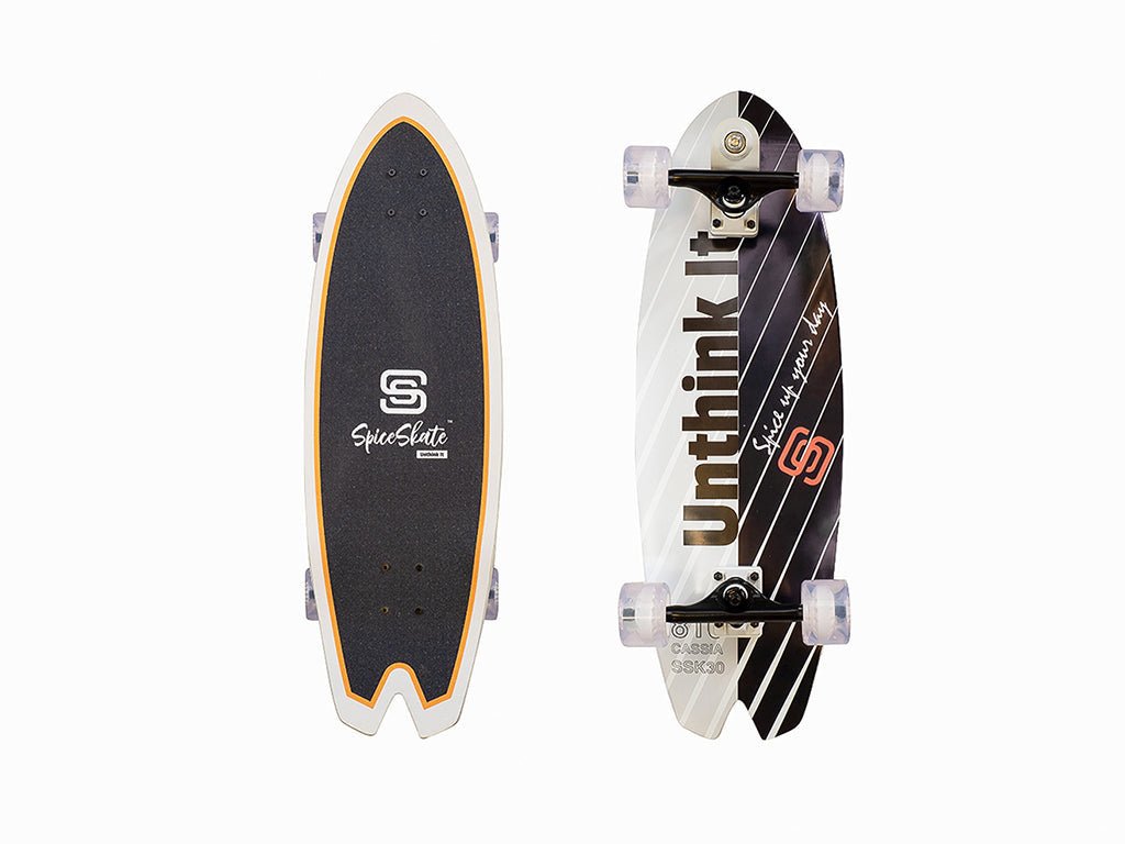 SpiceSkate CASSIA 810 Oktosurf 31.8" Surfskate - Surfskate - Completes