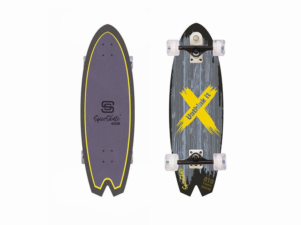 SpiceSkate TIMO 810 Oktosurf 31.8" Surfskate - Surfskate - Completes