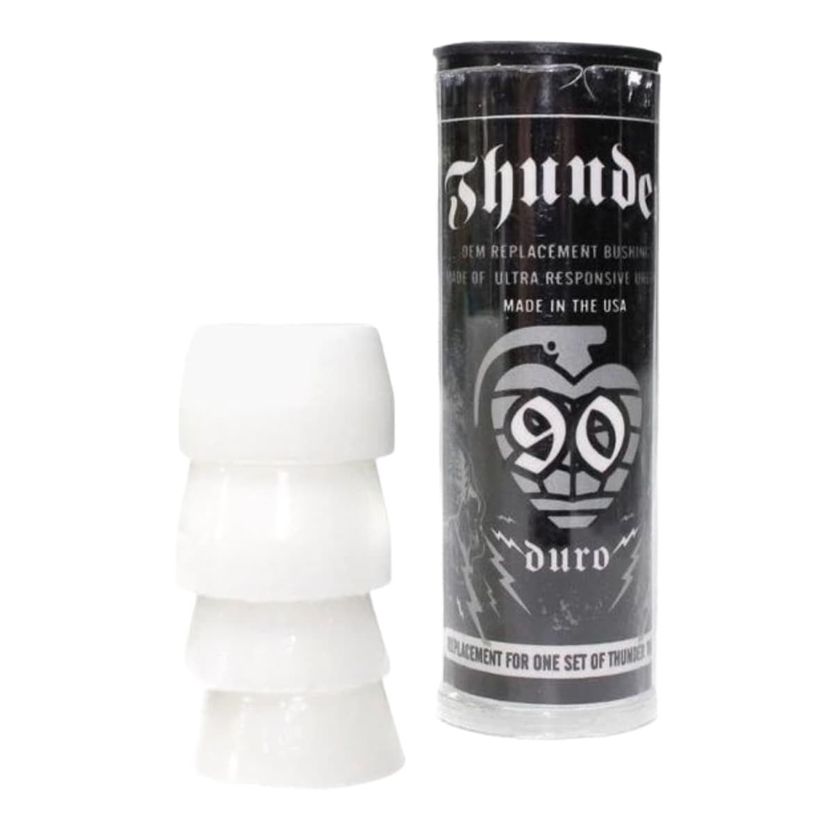 TH BUSHING TUBE 90A WHITE - Skateboard - Bushings