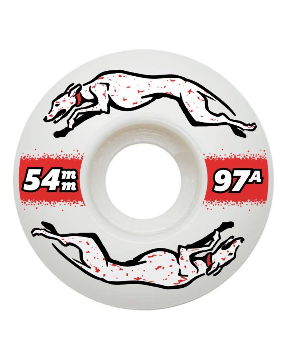 Waltz Greyhound Freestyle 54mm / 97a (Natural) - Skateboard - Wheels